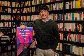 Gonzalo Pinillos Poses Before Junior Eurovision - Madrid