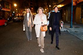 Laurence Debray presents the book of King Juan Carlos with the support of Infanta Elena