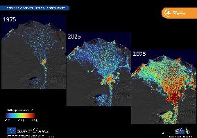 Settlement Growth in the Nile Delta - Egypt