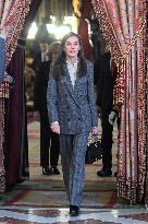 Royals Meet Princess of Girona Foundation - Madrid