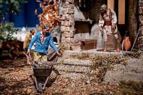 Opening to the public of the Nativity Scene of the Prince at the Royal Palace - Madrid