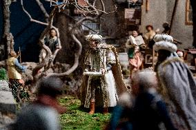 Opening to the public of the Nativity Scene of the Prince at the Royal Palace - Madrid