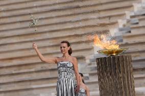 Handover of the Olympic Flame - Athens