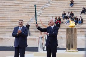 Handover of the Olympic Flame - Athens