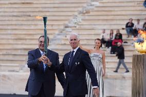 Handover of the Olympic Flame - Athens