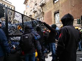 Former Ilva Workers Protest - Genoa