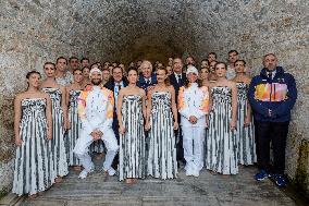 Handover of the Olympic Flame - Athens
