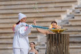 Handover of the Olympic Flame - Athens