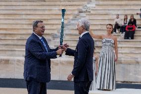 Handover of the Olympic Flame - Athens