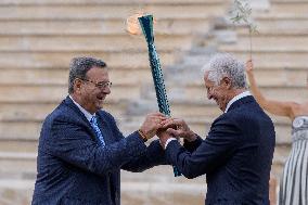 Handover of the Olympic Flame - Athens