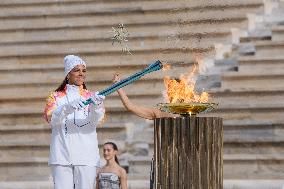 Handover of the Olympic Flame - Athens