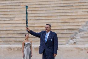 Handover of the Olympic Flame - Athens