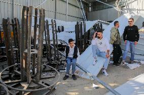 Israeli Forces Demolish Hebron Factory - Palestine