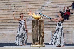 Handover of the Olympic Flame - Athens