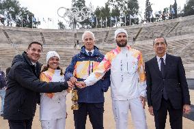 Handover of the Olympic Flame - Athens