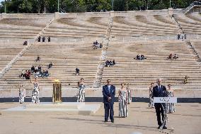 Handover of the Olympic Flame - Athens