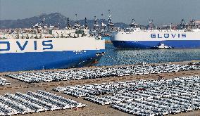 China Automobile Export Increase
