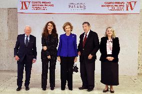 Queen Sofia At IV Palarq Prize - Madrid
