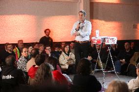 Francois Ruffin Meeting - Paris