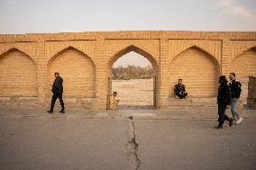 Zayanderud Riverbed Dries Up - Iran