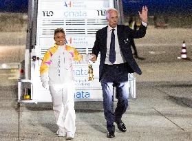 Olympic Flame for the 2026 Winter Games Arrived in Rome - Italy