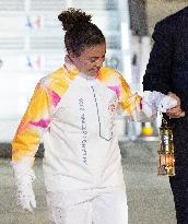 Olympic Flame for the 2026 Winter Games Arrived in Rome - Italy