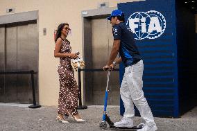F1 Abu Dhabi Grand Prix - Paddock