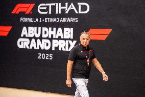 F1 Abu Dhabi Grand Prix - Paddock