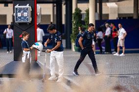 F1 Abu Dhabi Grand Prix - Paddock