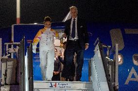 Olympic Flame for the 2026 Winter Games Arrived in Rome - Italy