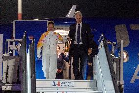 Olympic Flame for the 2026 Winter Games Arrived in Rome - Italy