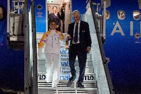 Olympic Flame for the 2026 Winter Games Arrived in Rome - Italy