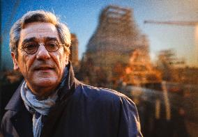 Serge Papin Visits Notre-Dame de Paris Cathedral - Paris