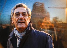 Serge Papin Visits Notre-Dame de Paris Cathedral - Paris