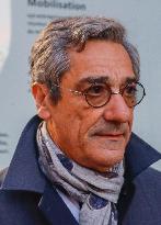 Serge Papin Visits Notre-Dame de Paris Cathedral - Paris