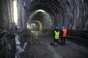 Visit to the works of the Galindo Storm Tank - Barakaldo