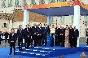 GIOCHI OLIMPICI - Olimpiadi Invernali Milano-Cortina 2026 - Olympic Torch Relay Inauguration Ceremony