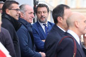 GIOCHI OLIMPICI - Olimpiadi Invernali Milano-Cortina 2026 - Olympic Torch Relay Inauguration Ceremony