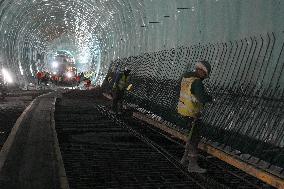 Visit to the works of the Galindo Storm Tank - Barakaldo