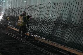 Visit to the works of the Galindo Storm Tank - Barakaldo