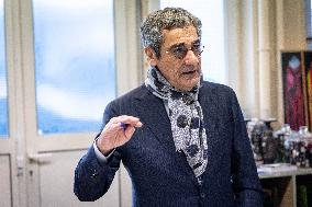 Serge Papin visit the Ateliers Duchemin - Paris