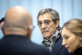 Serge Papin visit the Ateliers Duchemin - Paris