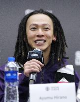 Snowboard: Hirano wins Snow League halfpipe