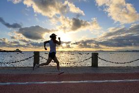 People Exercising Number Increasing in China