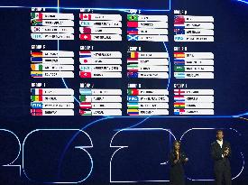 Football: World Cup draw