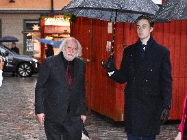 NOBEL CHAIRS ARE SIGNED BY THE PRIZE WINNERS