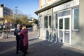 Serge Papin visit the Ateliers Duchemin - Paris