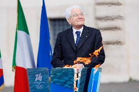 Milan Cortina 2026 Olympic Torch Relay Inauguration Ceremony - Rome