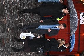 NOBEL CHAIRS ARE SIGNED BY THE PRIZE WINNERS
