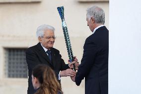 Milan Cortina 2026 Olympic Torch Relay Inauguration Ceremony - Rome